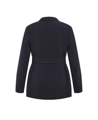 Plus Size Belted Yasmine Jacket