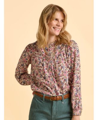 Women's Ellise Long Sleeve Round Neck Shirt