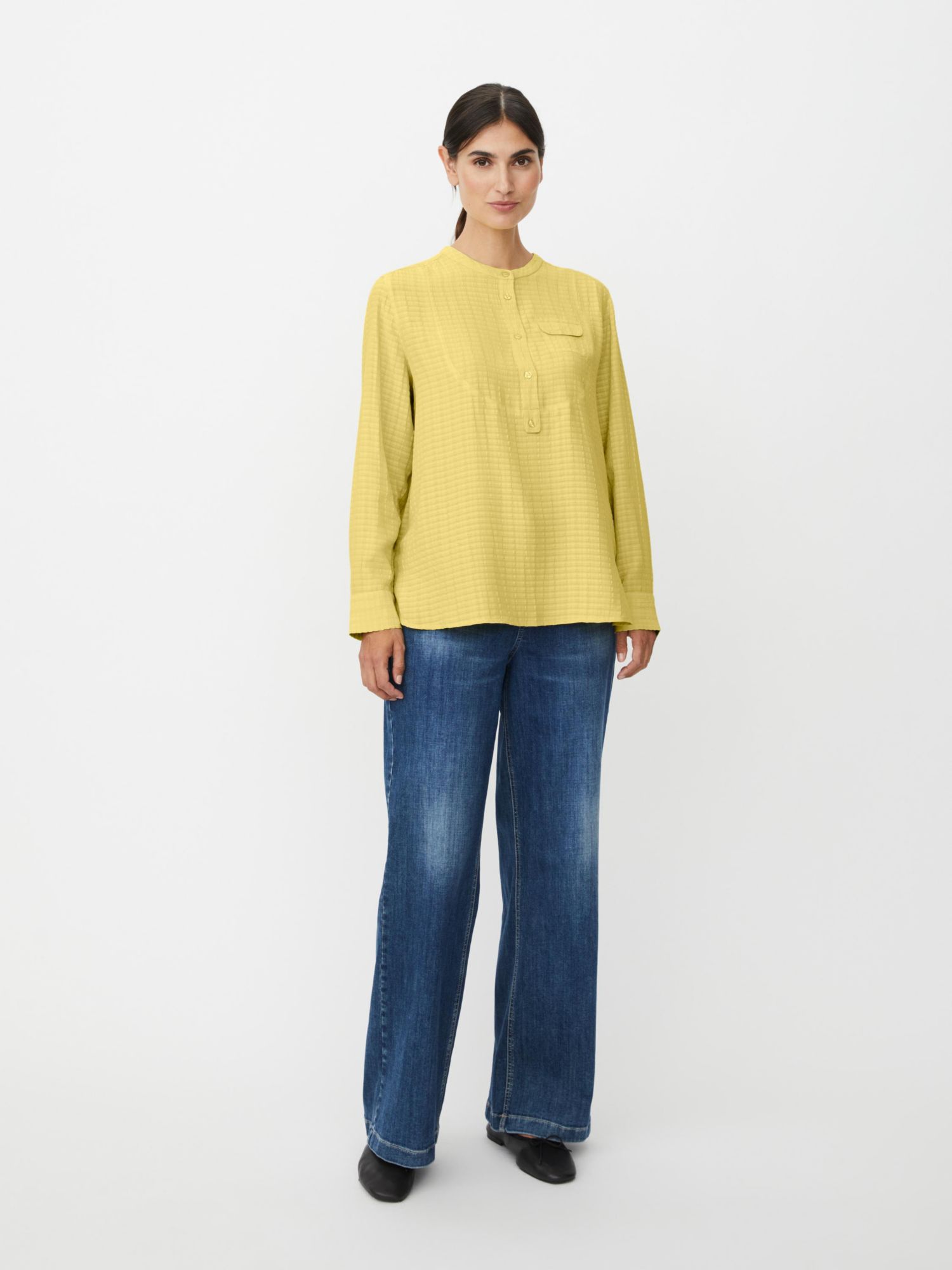 Women's Drystan Long Sleeve Crew Neck Blouse
