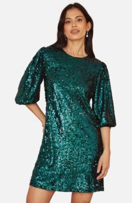 Women's Green Shift Semi-Formal Cocktail & Party Dresses - Macy's