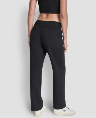 Women's Metallic Bubble Open Leg Pull-On Pants