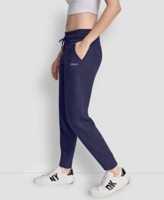 Women's Metallic Bubble Slim Fit Jogger Pants