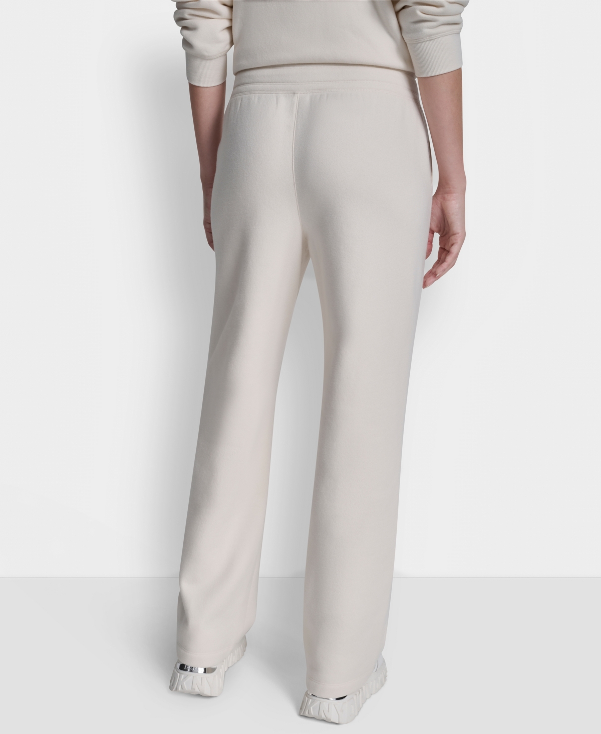 Dkny Women's Metallic Bubble Open Leg Pull-On Pants