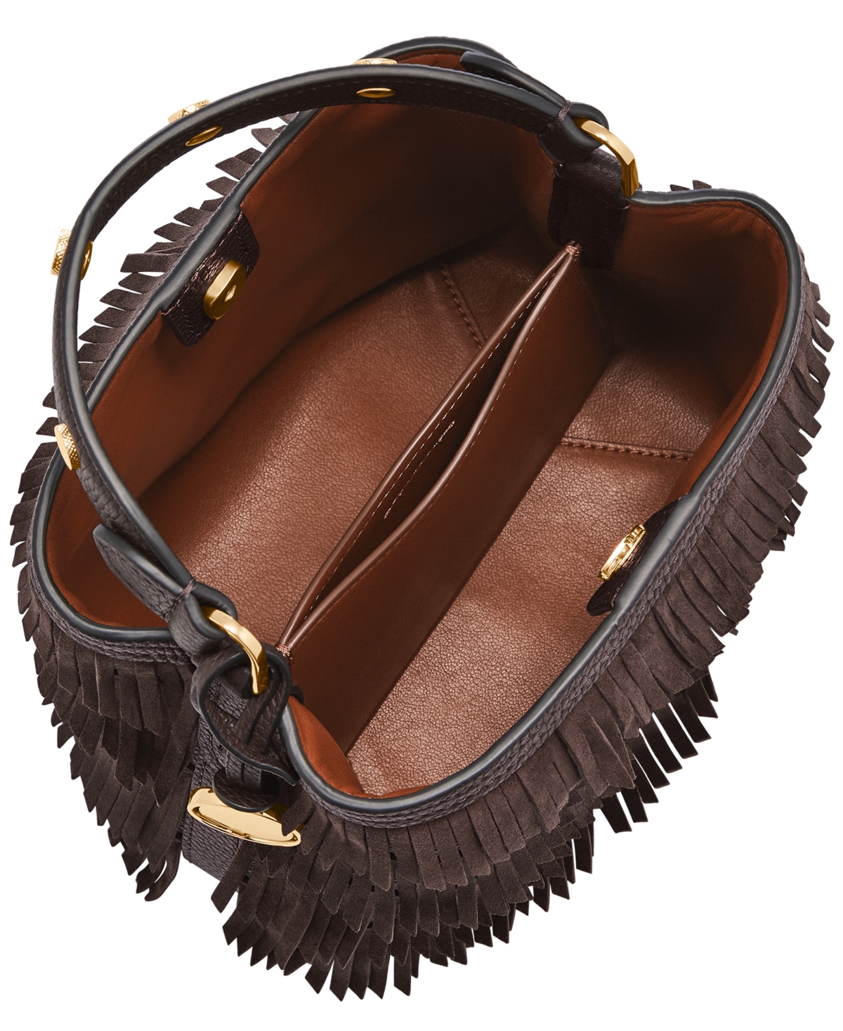 Fossil Jessie Bucket Shoulder Bag In Brown