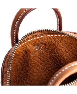 Pre-Owned HERMES Bolide Shark Bag Charm Leather