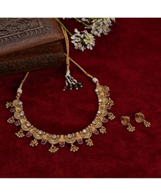 Women's Temple Jewellery Set