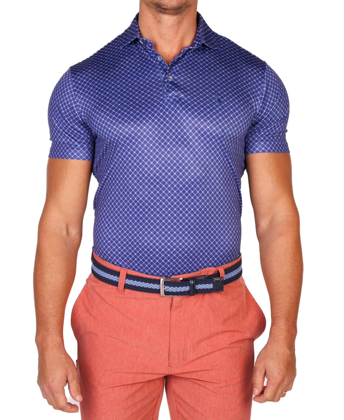 TailorByrd Men's Captain Wheel Performance Polo