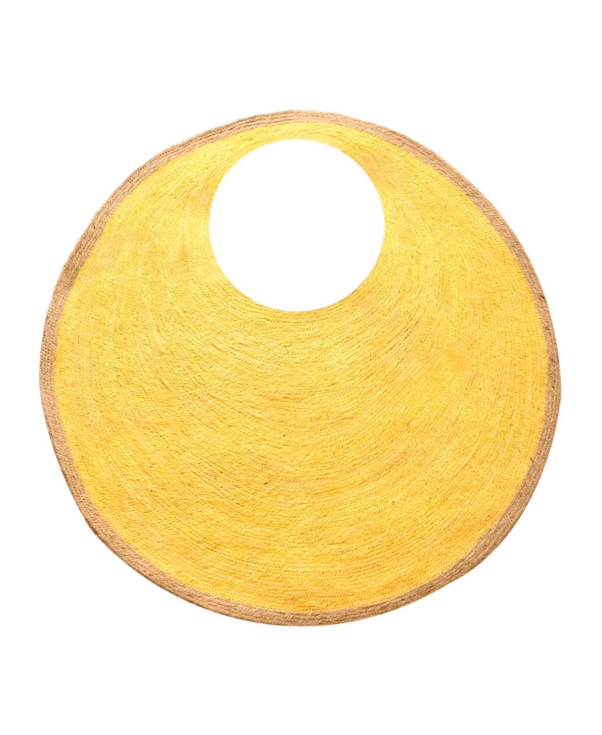 Brunna.Co Solo Citroen Jute Bag in Yellow