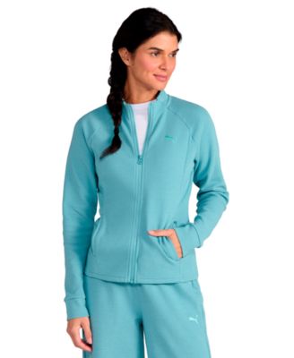 Women's Textured Knit Full-Zip Jacket