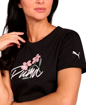 Women's Bloomed Floral Graphic T-Shirt