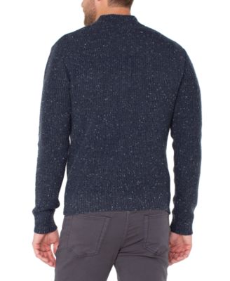 Men's Donegal Rib Quarter-Zip Sweater