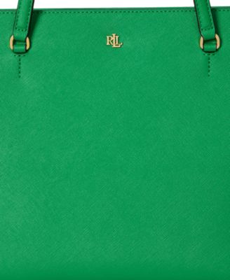 Crosshatch Leather Medium Karly Shopper Tote