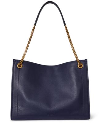 Bradley Large Pebbled Leather Tote Bag