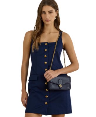 Bradley Small Pebbled Leather Crossbody Wallet