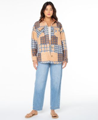Roxy - Women's Overlander Plaid Long-Sleeve Jacket