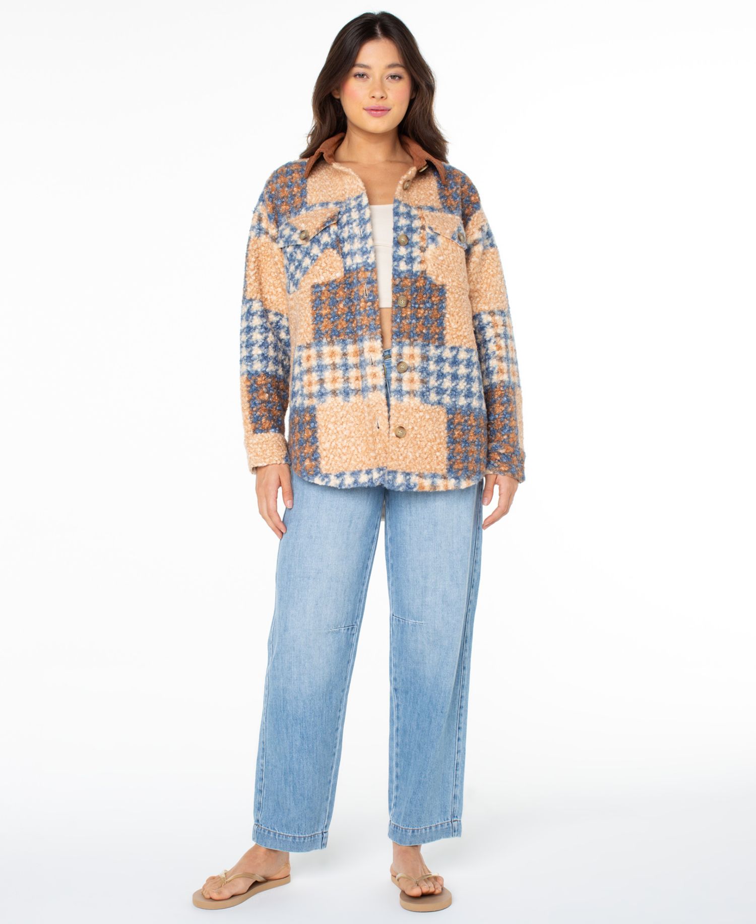 Women's Overlander Plaid Long-Sleeve Jacket