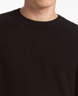Men's Mouline Textured Crewneck Sweater