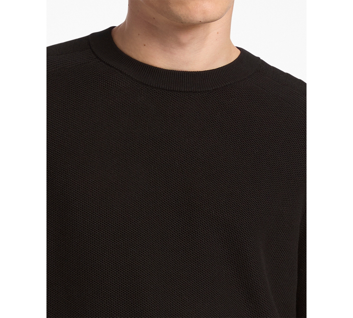 Michael Kors Men's Mouline Textured Crewneck Sweater