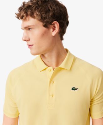 Men's Breathable Run-Resistant Interlock Polo Shirt