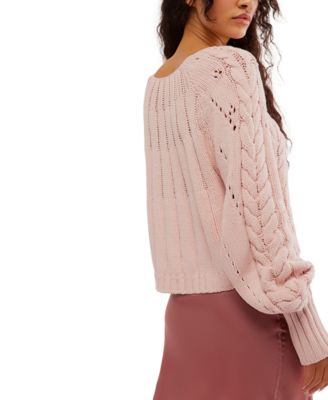 Women's Sandre Cable-Knit Sweater