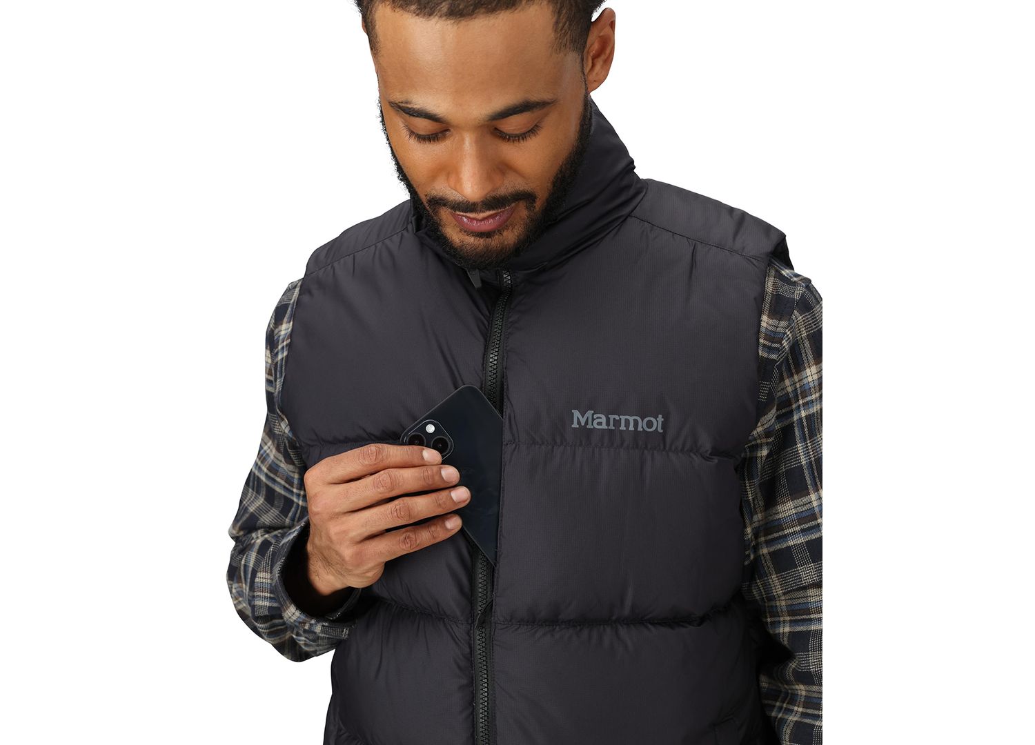 Men's Guides Down Stand-Collar Vest
