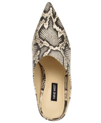 Women's Amini High Block Heel Mules