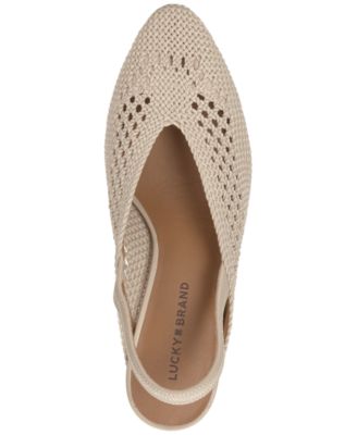 Women's Melony Woven Slingback Pumps