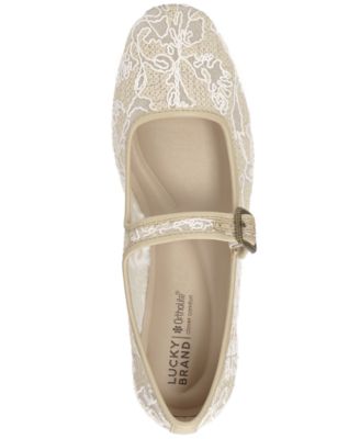 Women's Tannyr Burnout Lace Mary Jane Ballet Flats