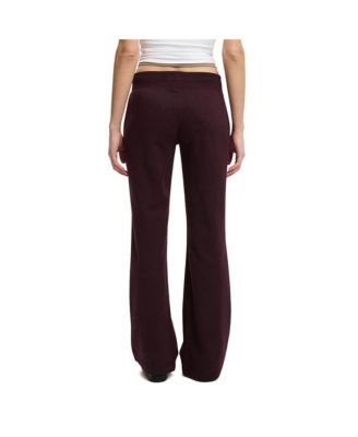 Women's Low Rise Bootleg Sweatpant