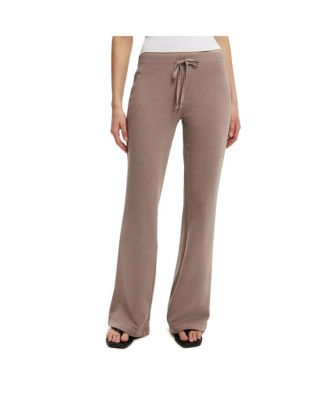 Women's Low Rise Bootleg Sweatpant