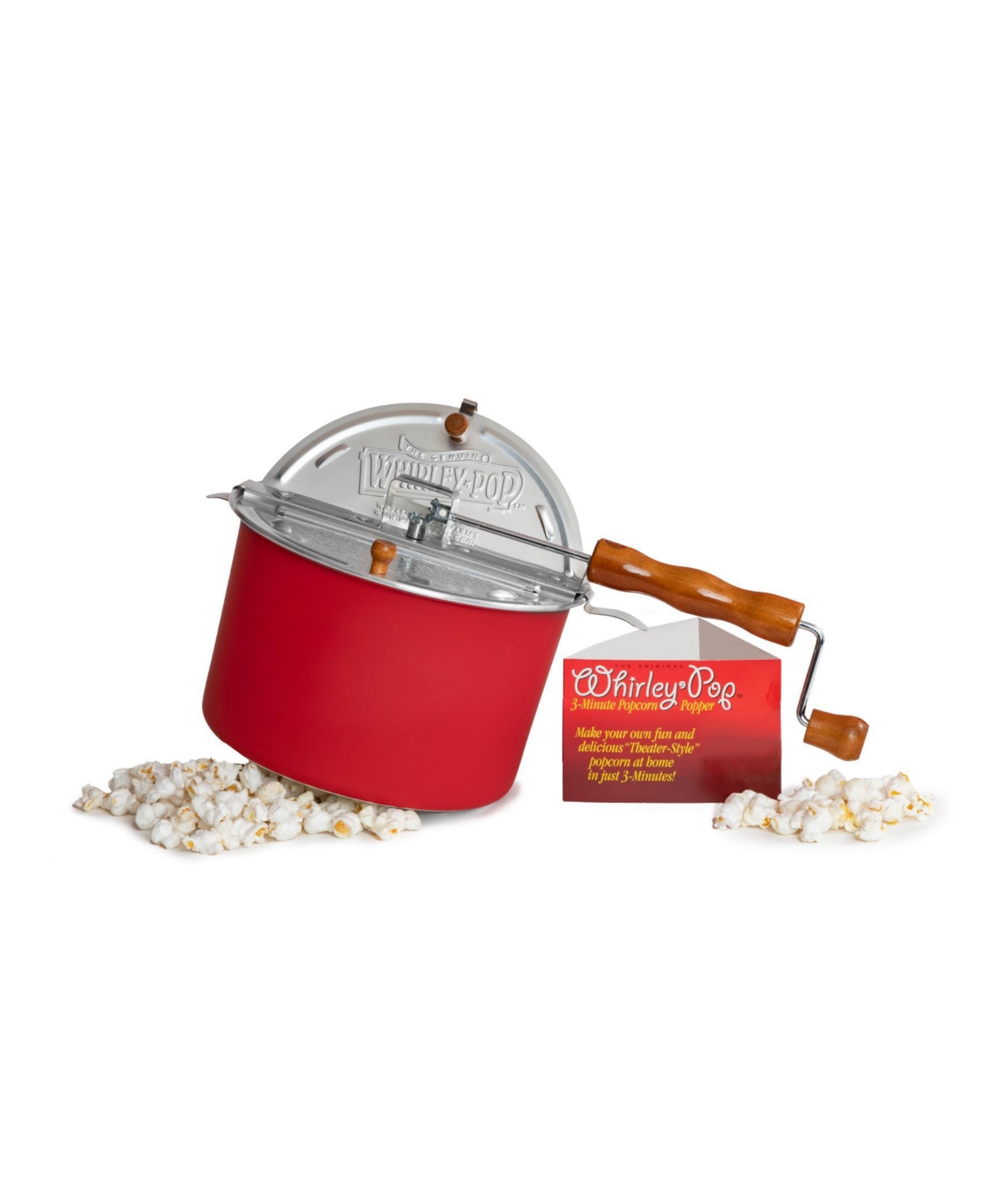 Wabash Valley Farms Movie Theater Whirley Pop Gift Set, 2.5 Lbs. In Red
