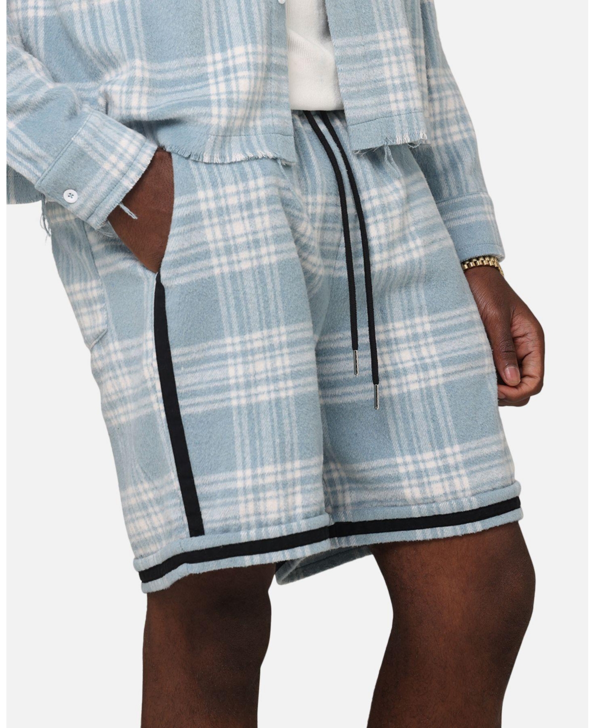 Xxiii Men's Plaid Ball Shorts