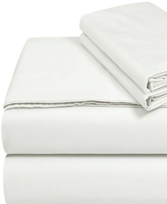 300-Thread Count Cotton 4-Pc. Extra Deep Pocket Sheet Set, Queen