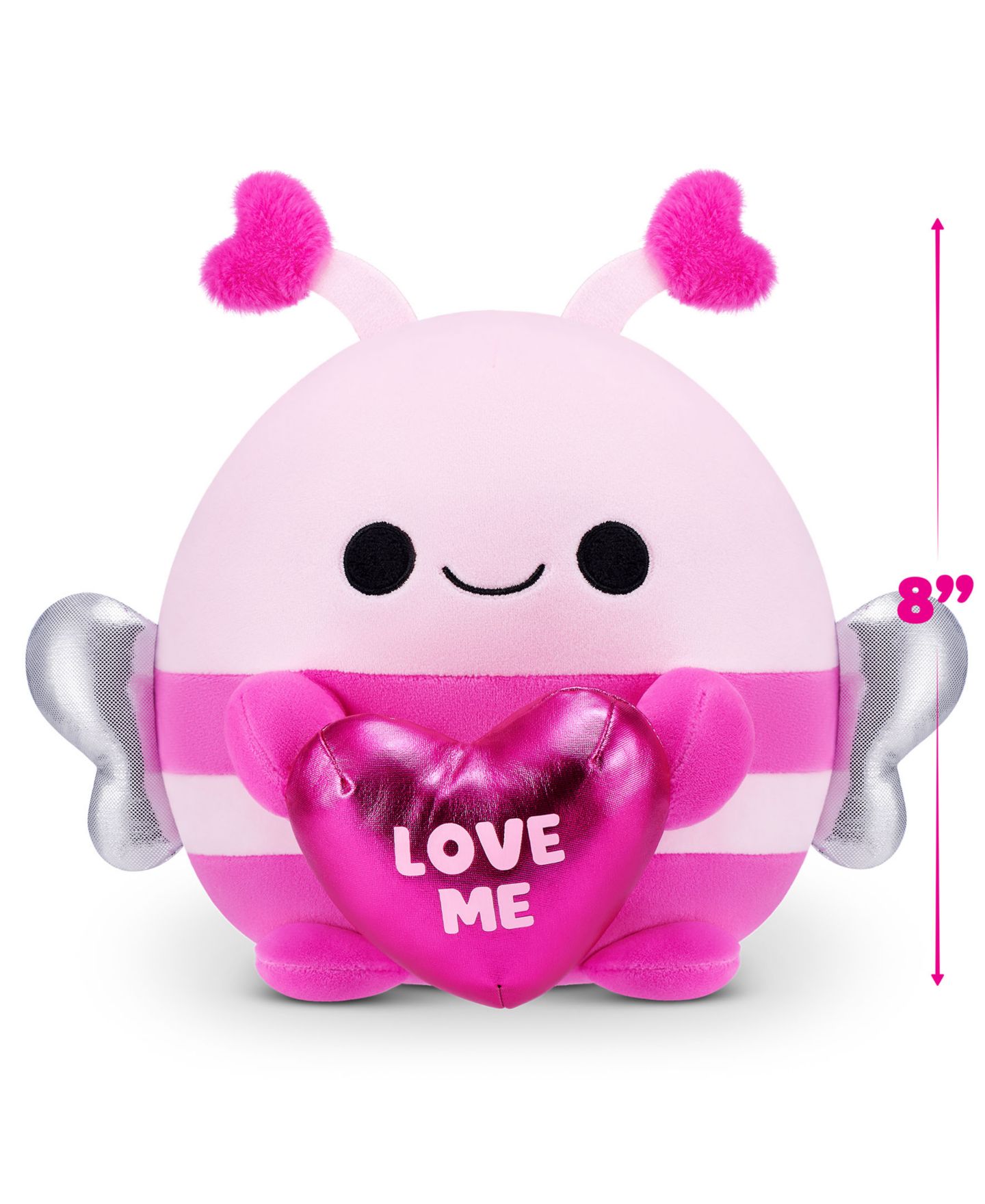 Детские мягкие игрушки ZURU Snackles S2 Valentine 8" Bumblebee, цвет: Разноцветный — фото 3