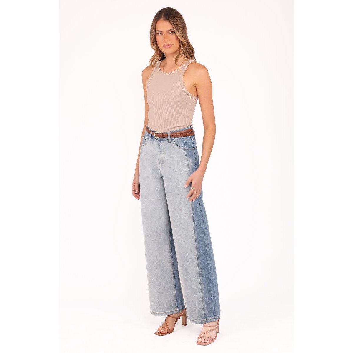 Petal and Pup Women's Yuri Wide Leg Jeans
