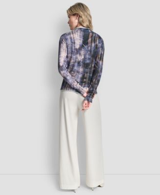 Women's Printed Long Sleeve Sweater