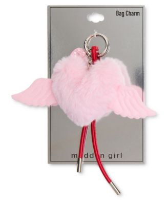 Winged Heart Bag Charms