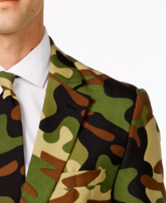 OppoSuits Men's Commando Camouflage Suit