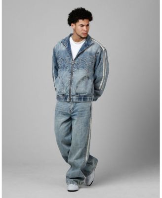 Men's Track Star Denim Jacket