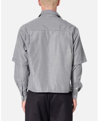 Loiter Men's Double Layer Pinstripe Shirt