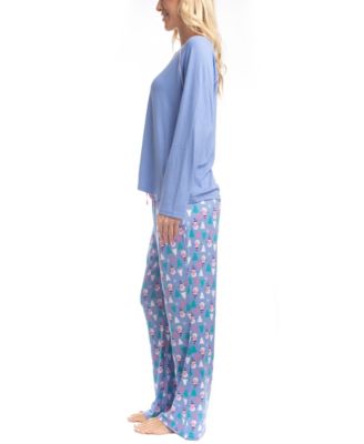 Cherry Merry Henley PJ Set
