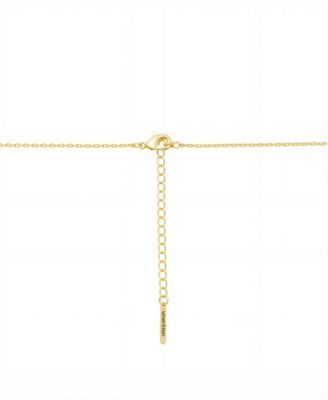 Cubic Zirconia Cross Round Cubic Zirconia Necklace