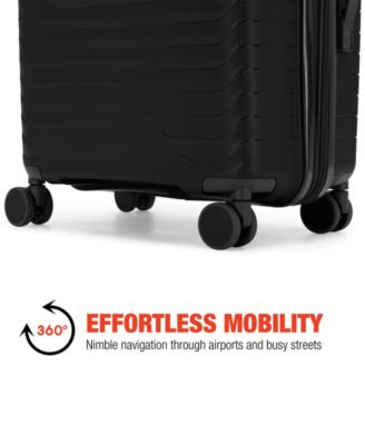 Excavator 3-Pc. Expandable Hardside Spinner Luggage Set