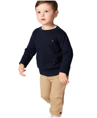 Boys' Toddler 2T-4T Thermal T-Shirt, Jersey T-Shirt and Jogger, 3-Piece Set