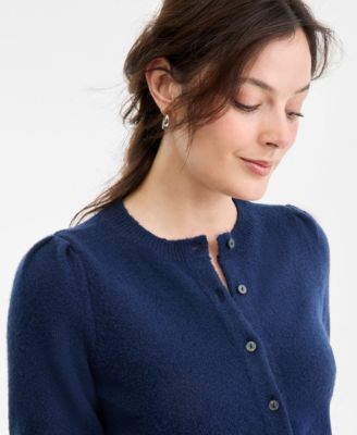 Women's Puff Sleeve Cardigan