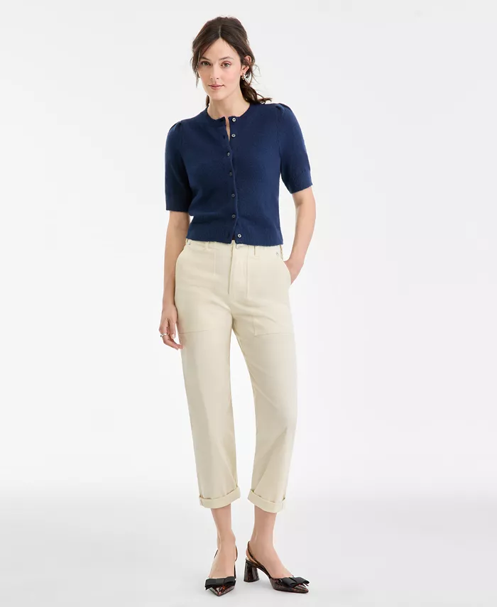 Women's Straight Leg Patch-Pocket Pants - thumbnail 5