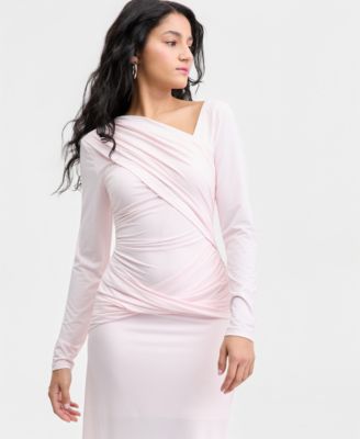 Women's Draped Maxi Dress, Macy's Exclusive