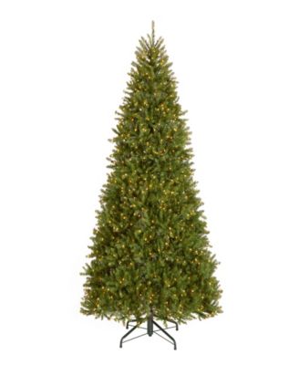 National Tree Company 9' Dunhill  Fir Hinged Tree with Clear Lights