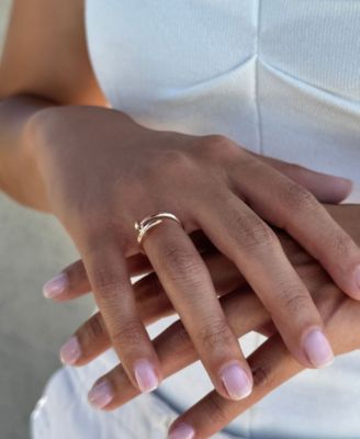 Metal-tone Nail Ring