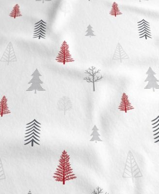 Ultra-Soft Turkish Cotton Flannel Winter Floral Print Sheet